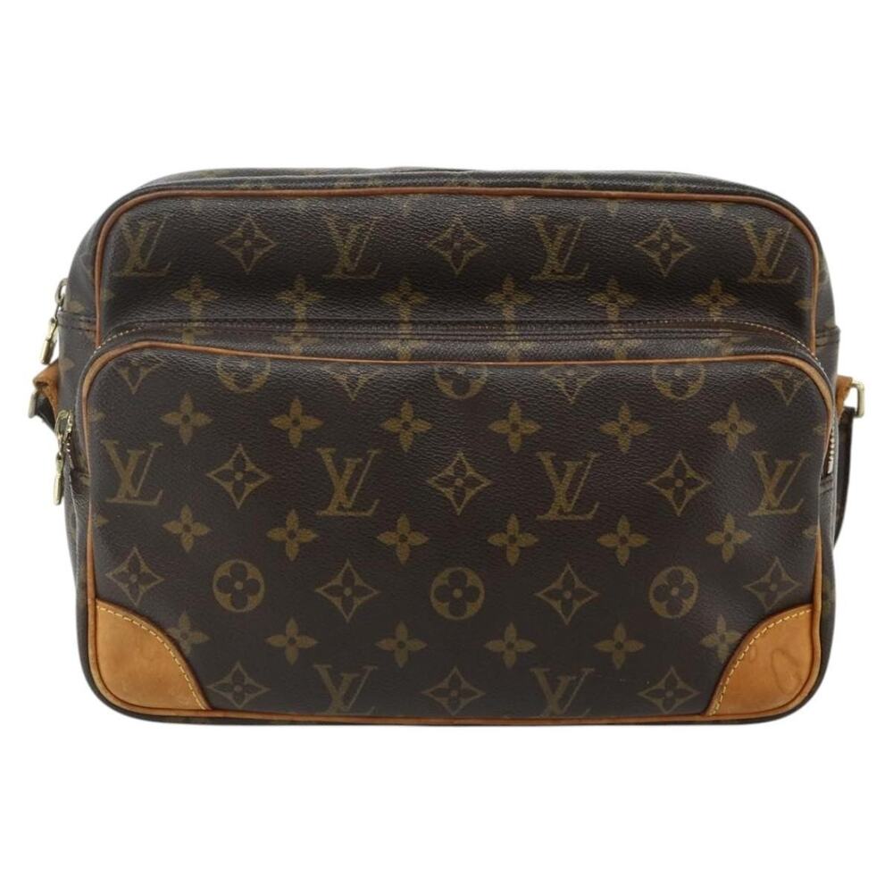 Louis Vuitton Monogram Nile Shoulder Bag Brown